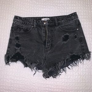 Forever 21 | Distressed Denim Shorts